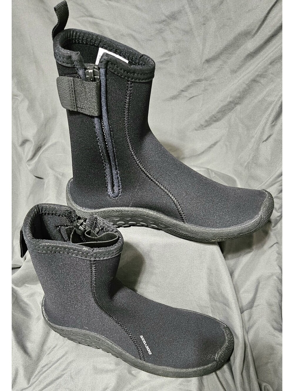 Sea Doo Unisex Neoprene WATER Sport BOOTS Shoes Black Mens 12 Womens 13.5